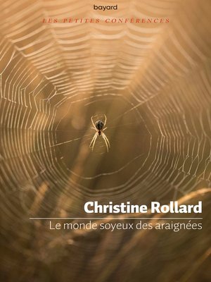 cover image of Le monde soyeux des araignées